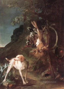 ゲーム「狩猟犬のある静物」ジャン・バティスト・シメオン・シャルダン Oil Paintings